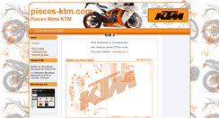 Desktop Screenshot of pieces-ktm.com